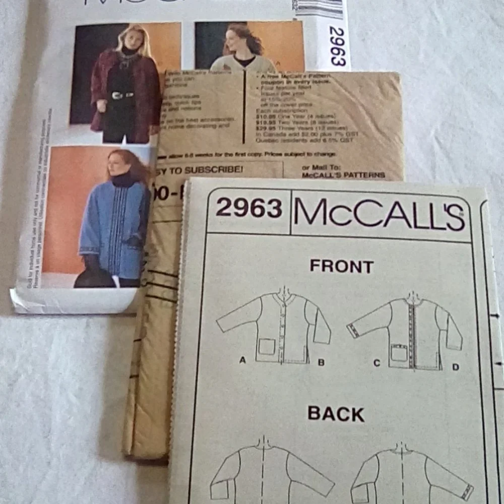 McCalls vintage mccall